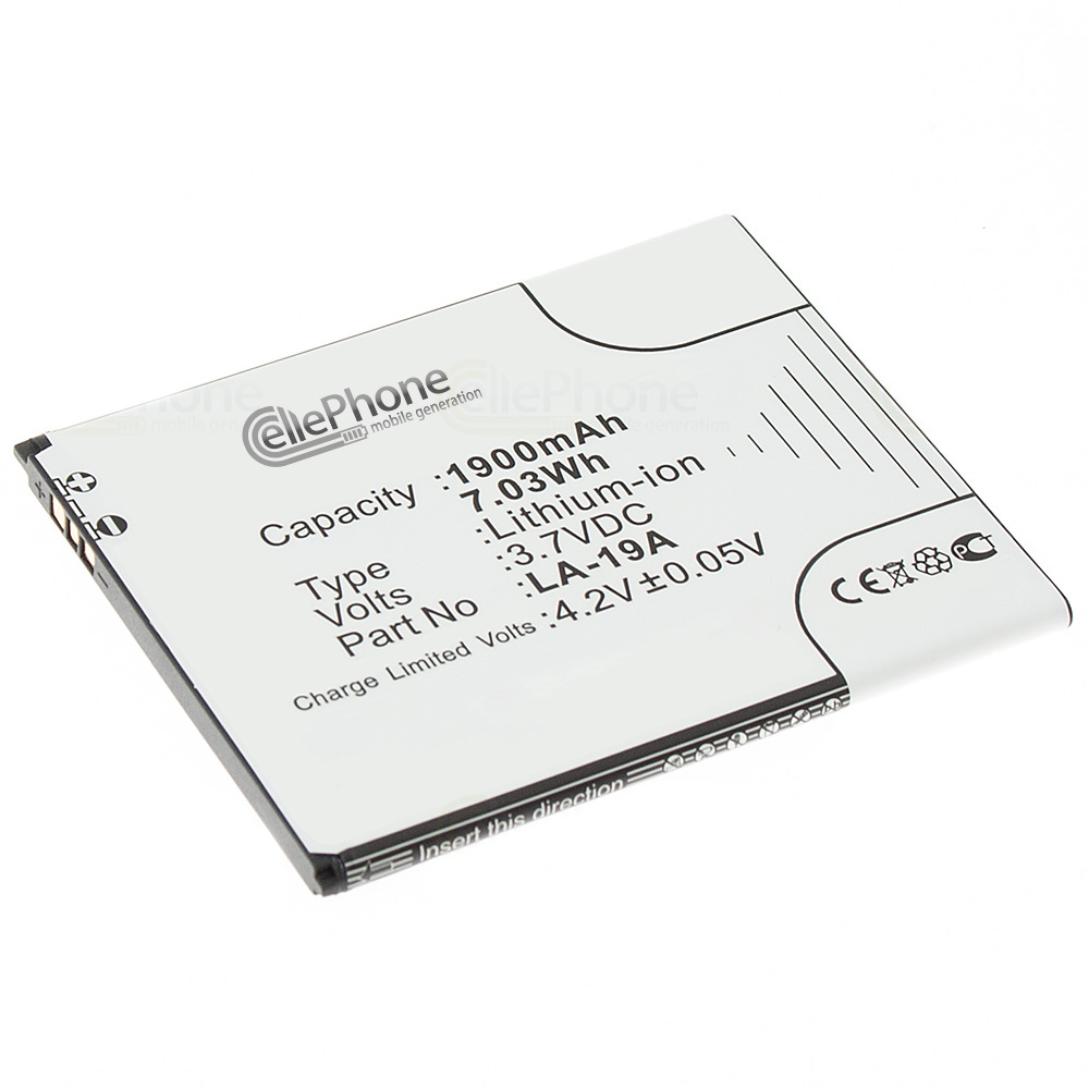 [5491] Batterie Li-Ion pour Yusun LA2-E / LA2-L / LA2-L1 / LA2-T / LA2-T1 / LA2-W (remplace LA-19A)