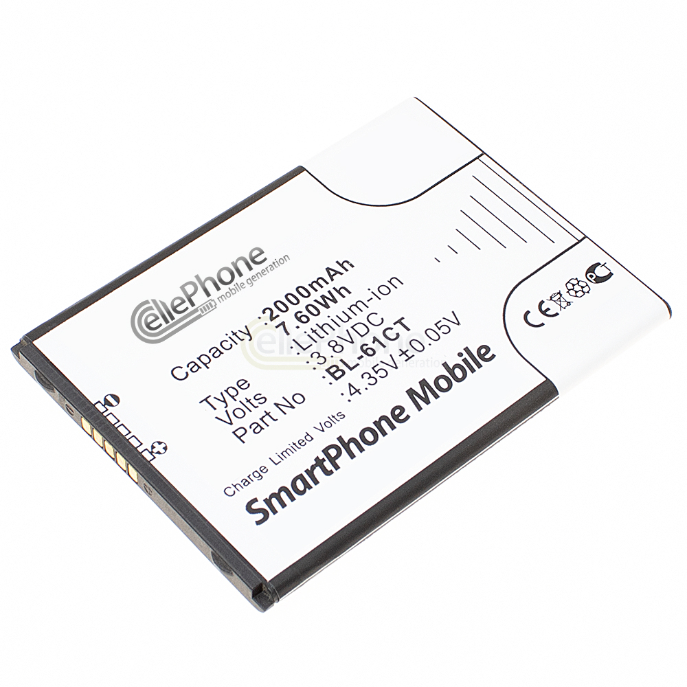 [5513] Battery Li-Ion for Koobee M100 S100 S3 (replaced BL-61CT)