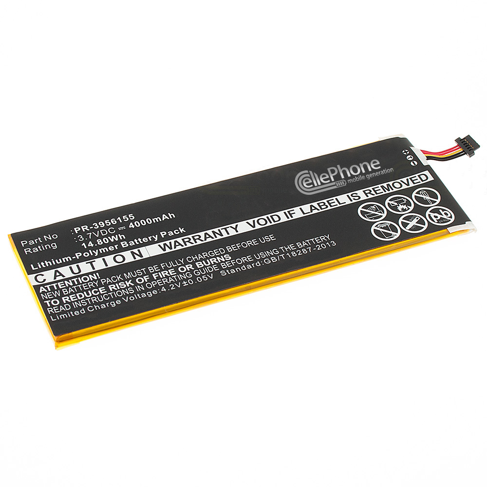 [5519] Battery Li-Polymer for Insignia Flex 8 (replaced PR-3956155)