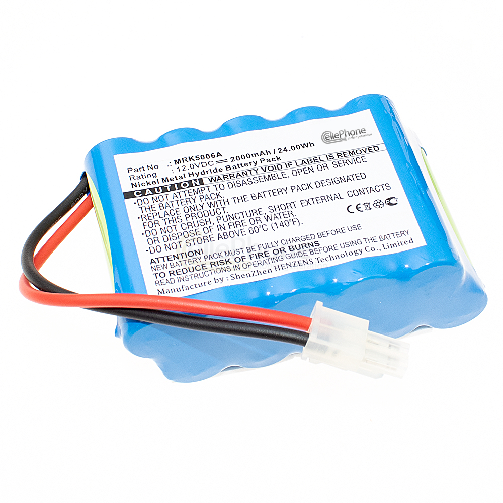[5531] Battery Ni-MH for Robomow RC302 RC304 RC306 RL2000 (replaced MRK5006A) - 2000mAh / 12V