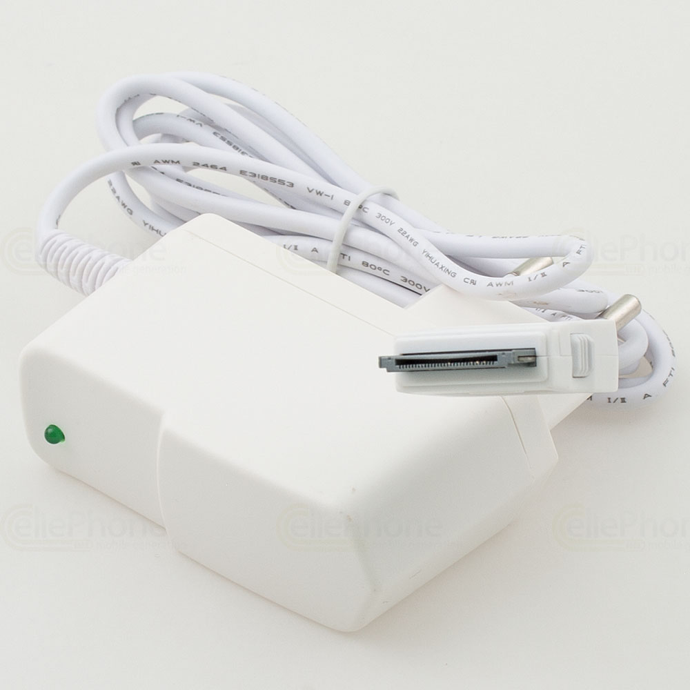 [933] Chargeur secteur pour Apple iPad / iPhone (blanc) - 2A