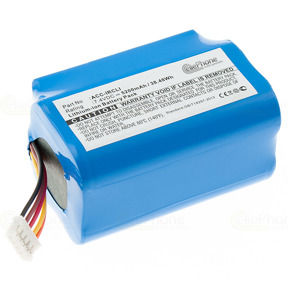 Batería Li-Ion para Grace Mondo GDI-IRC6000 (reemplazado ACC-IRCLI) - 5200mAh / 7,4V