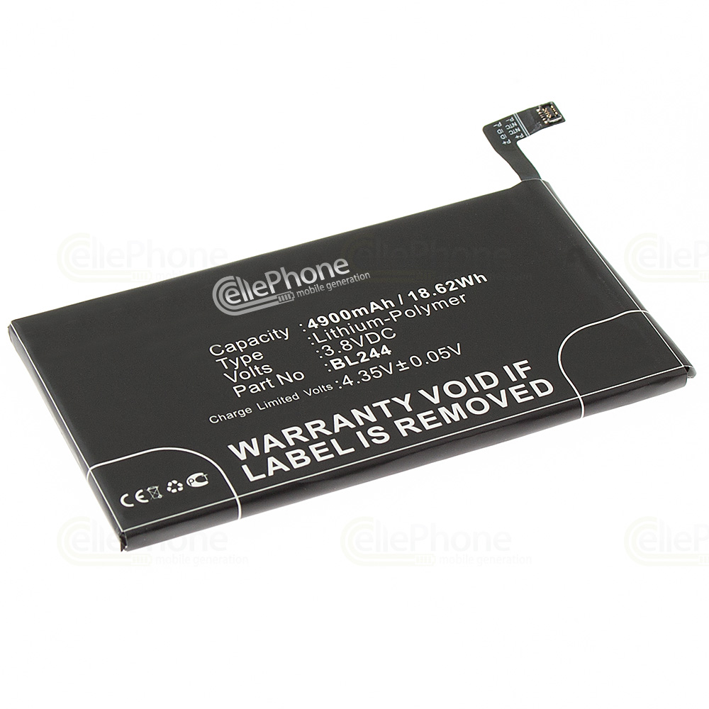 [5547] batteria Li-Polymer per Lenovo P1 Turbo / Vibe P1 (sostituisce BL244)
