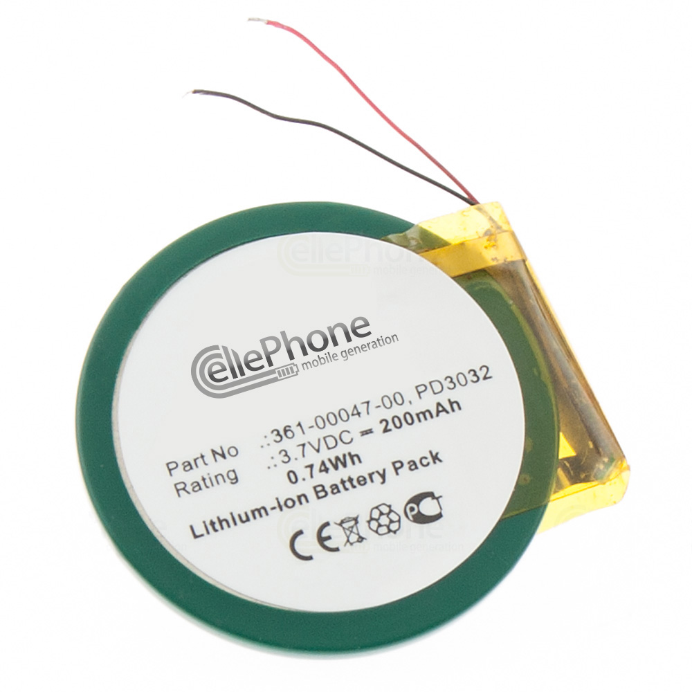 Batterie Li-Ion pour Garmin Approach S1 - Forerunner 110 210 210W 610 S1 S1W (remplace 361-00047-00)