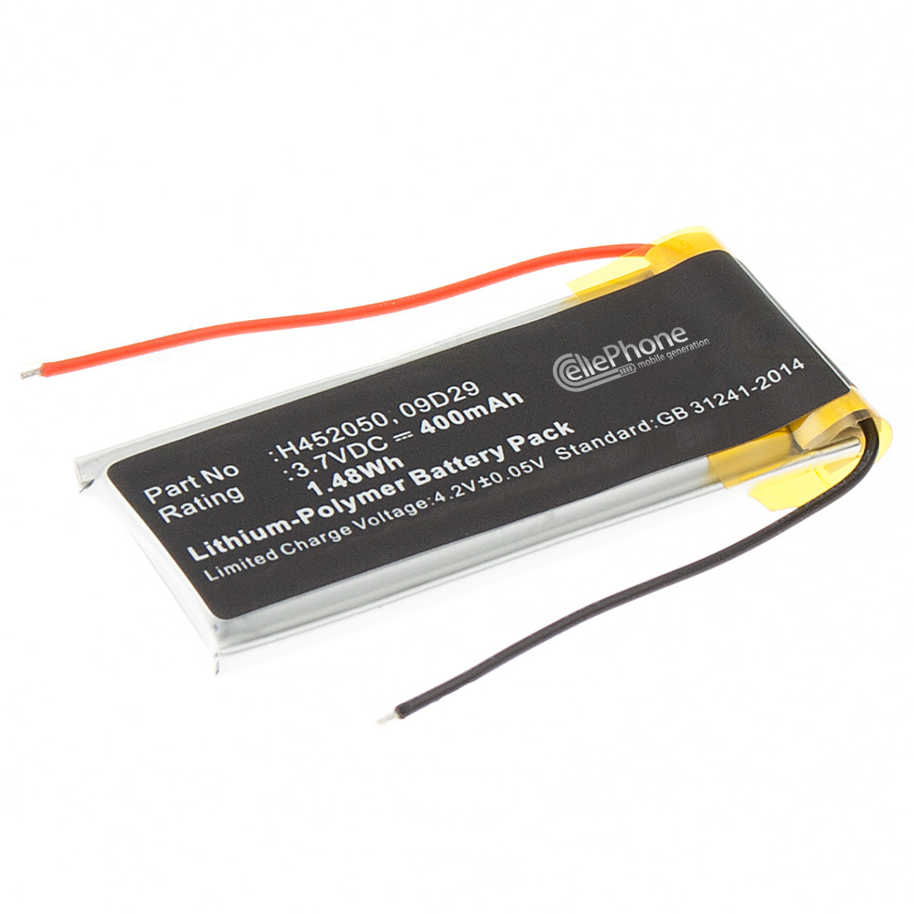 Akku Li-Polymer für Cardo Q2 - Scala Rider Freecom 2 (ersetzt 09D29 / H452050)