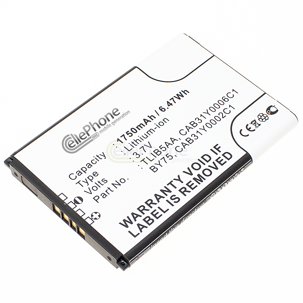 Batterie Li-Ion pour Alcatel One Touch Link Y580 Y800 (remplace CAB23V0000C1)