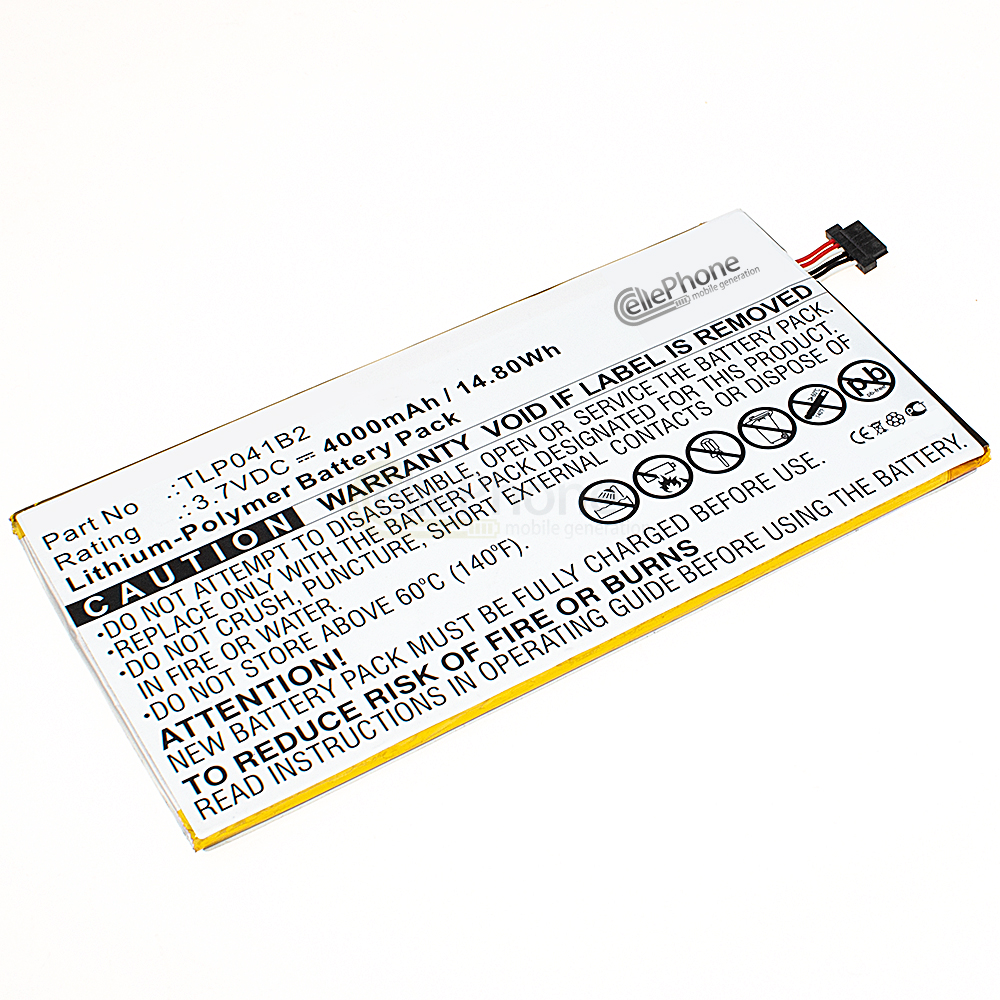 [5596] Battery Li-Polymer for Alcatel One Touch EVO 7 HD (replaced TLP041B2)