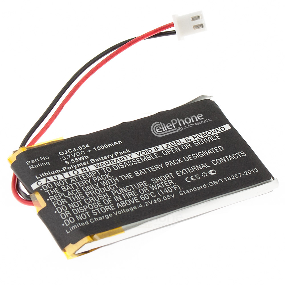 [5599] Batterie Li-Polymer pour JVC SP-AD70 / SP-AD90 (remplace OJCJ-034)