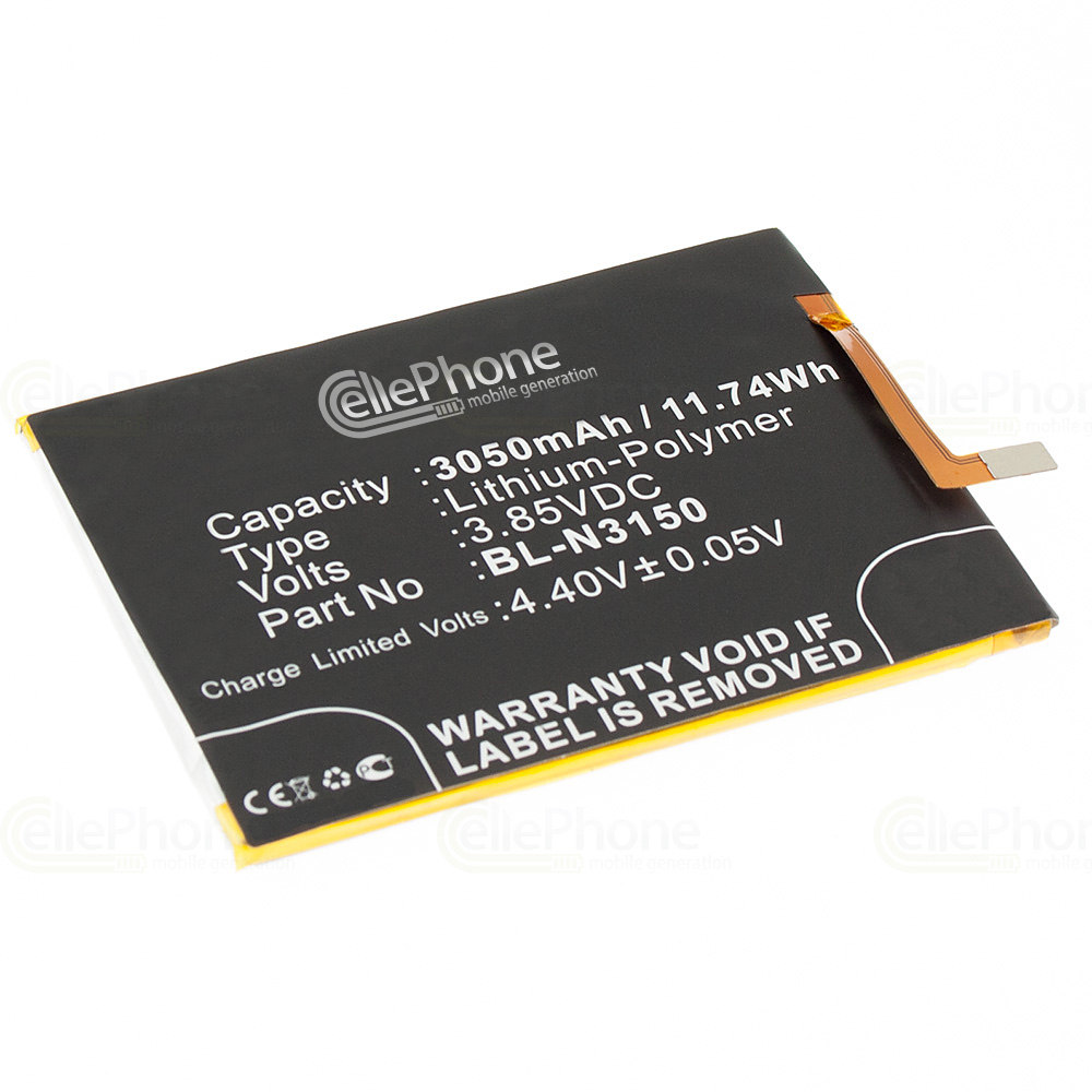 Battery Li-Polymer for Gionee Elife S6 (replaced BL-N3150)