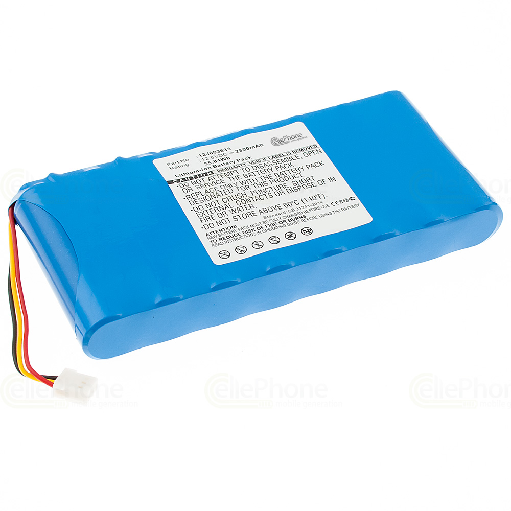 batteria Li-Ion per Moneual ME770 MR6500 MR6800 MR7700 (sostituisce 12J003633) - 2800mAh / 12,8V