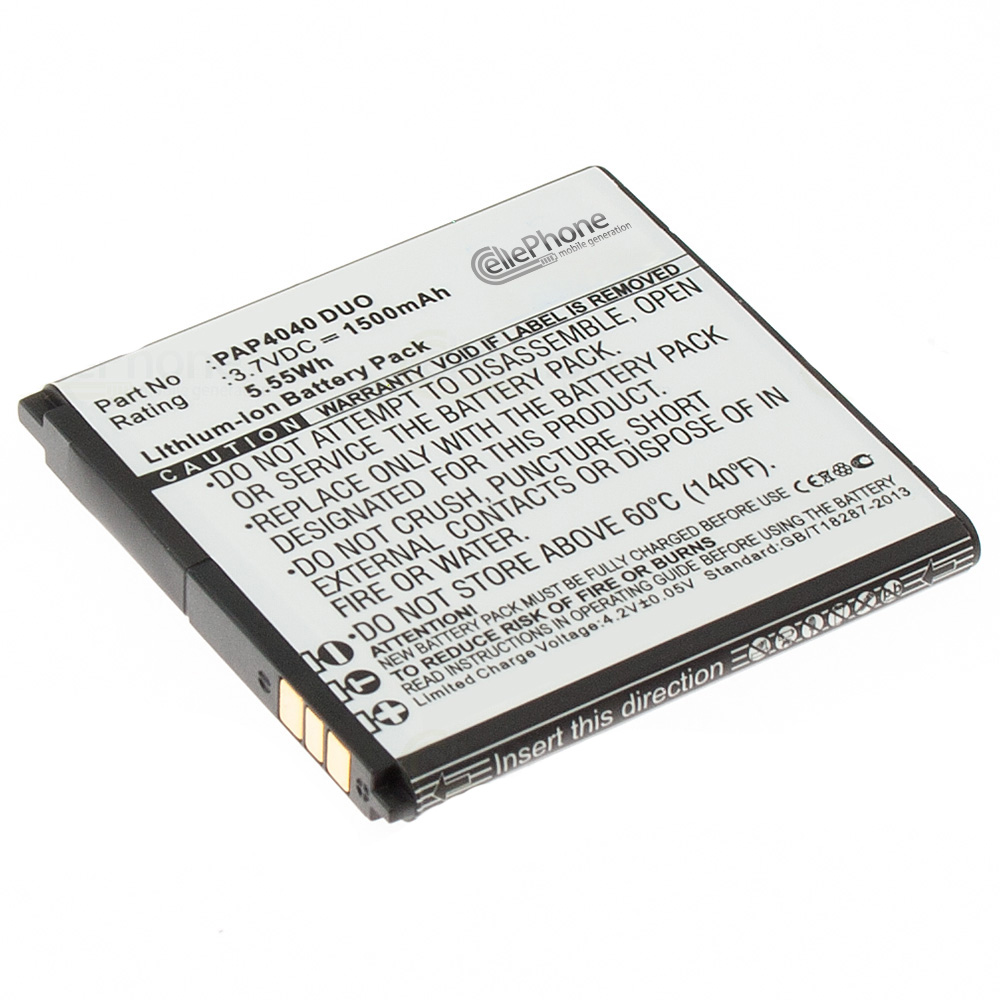 [5622] Battery Li-Ion for Prestigio MultiPhone 4040 Duo (replaced PAP4040)