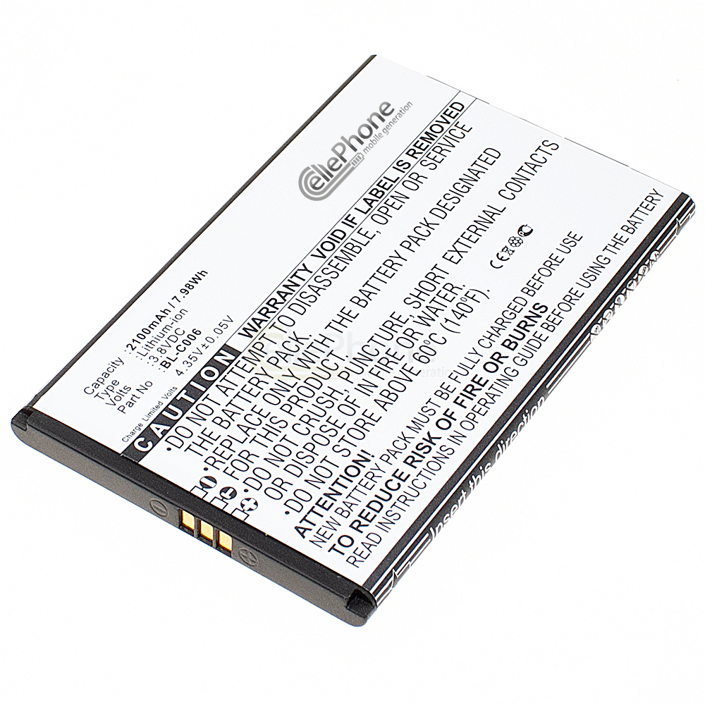 [5636] Batterie Li-Ion pour Gionee C610 (remplace BL-C006)