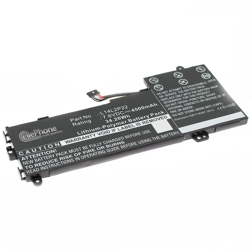 [5661] batteria Li-Polymer compatibile con Lenovo E31 - 4500mAh / 7,6V