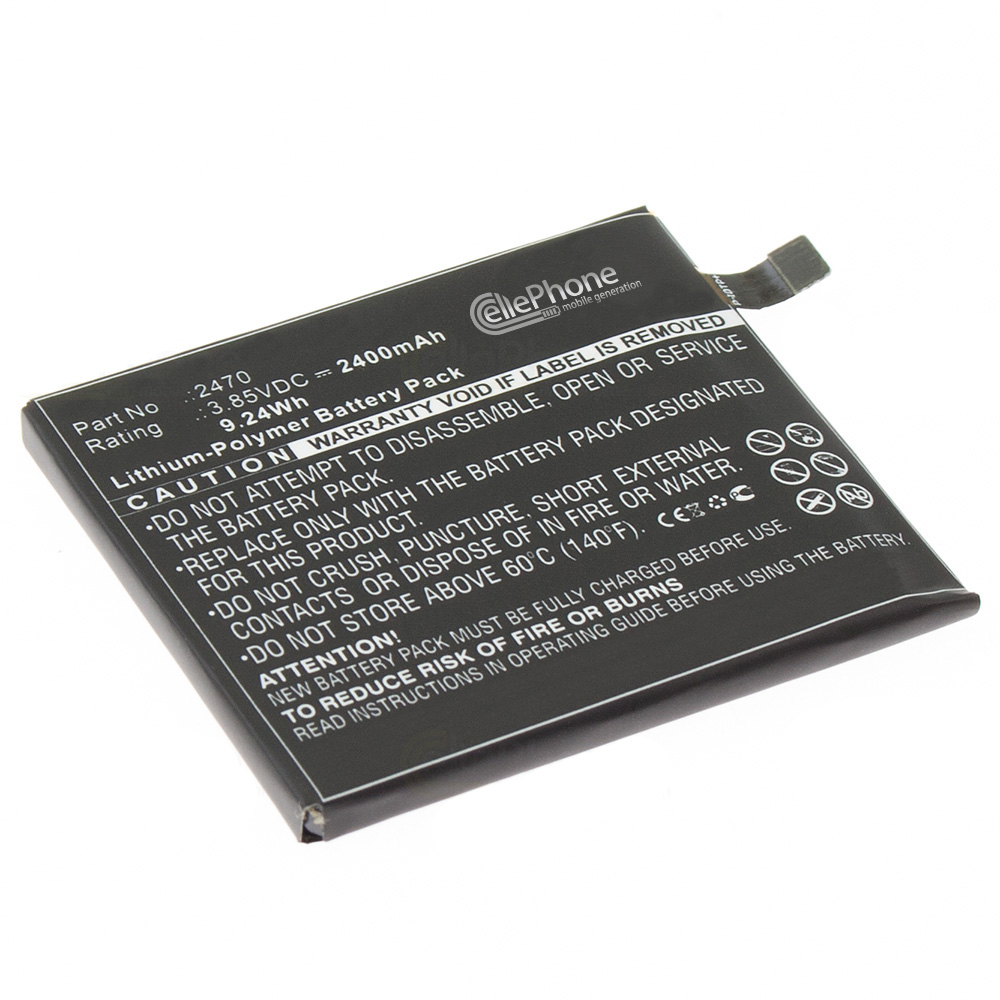 [5687] Battery Li-Polymer for BQ Aquaris A4.5 / M4.5 (replaced 2470)