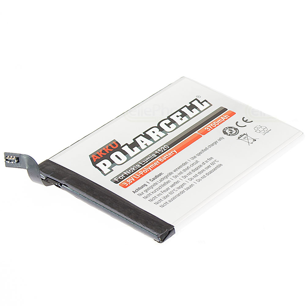 [5717] PolarCell Accu Li-Polymer voor Nokia Lumia 1320 (vervangt BV-4BWA)