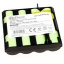 Battery Ni-MH for Compex Edge US (replaced 4H-AA1500 / 941210) - 2000mAh / 4,8V