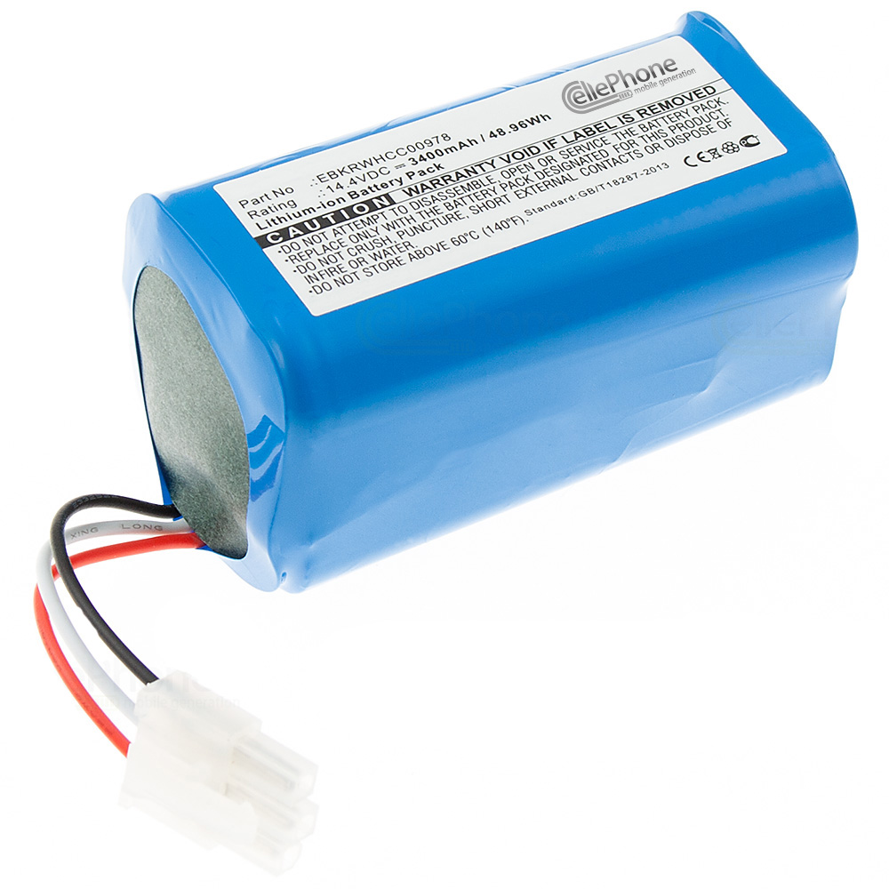 [5743] Battery Li-Ion for iClebo YCR-M05-30 / YCR-M05-50 (replaced EBKRWHCC00978) - 3400 mAh