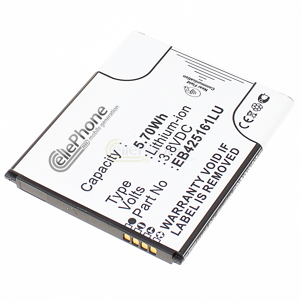 [5750] Batería Li-Ion para Samsung Galaxy Ace 2 / S3 mini (GT-I8160 / GT-I8190) (reemplazado EB425161LU) - with NFC