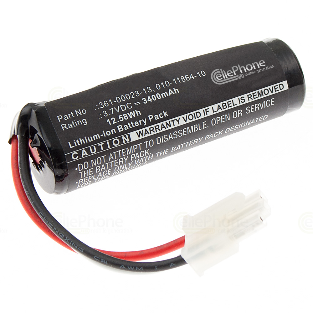 Batterie Li-Ion pour Garmin Pro 550 Handheld / Pro 70 Dog Transmitter (remplace 010-11864-10) - 3400mAh