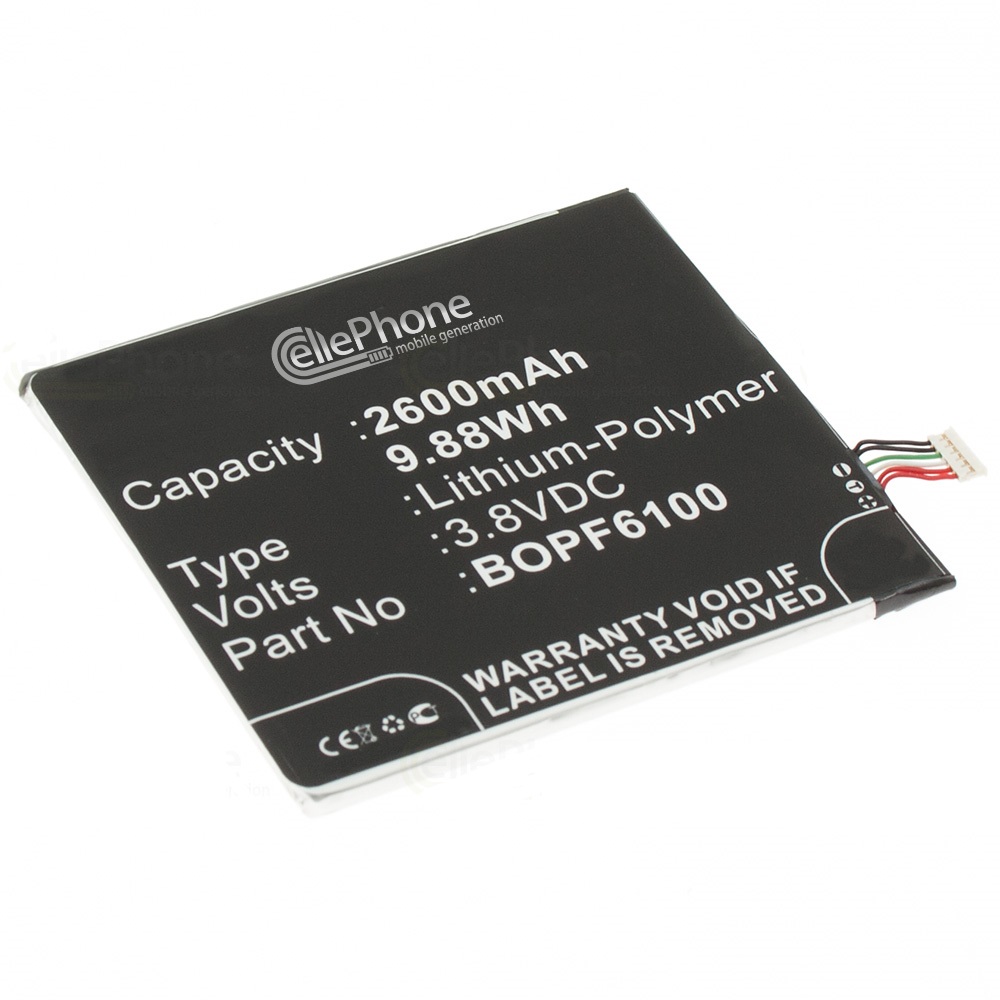 [5782] Batterie Li-Polymer pour HTC Desire 820 (remplace B0PF6100)