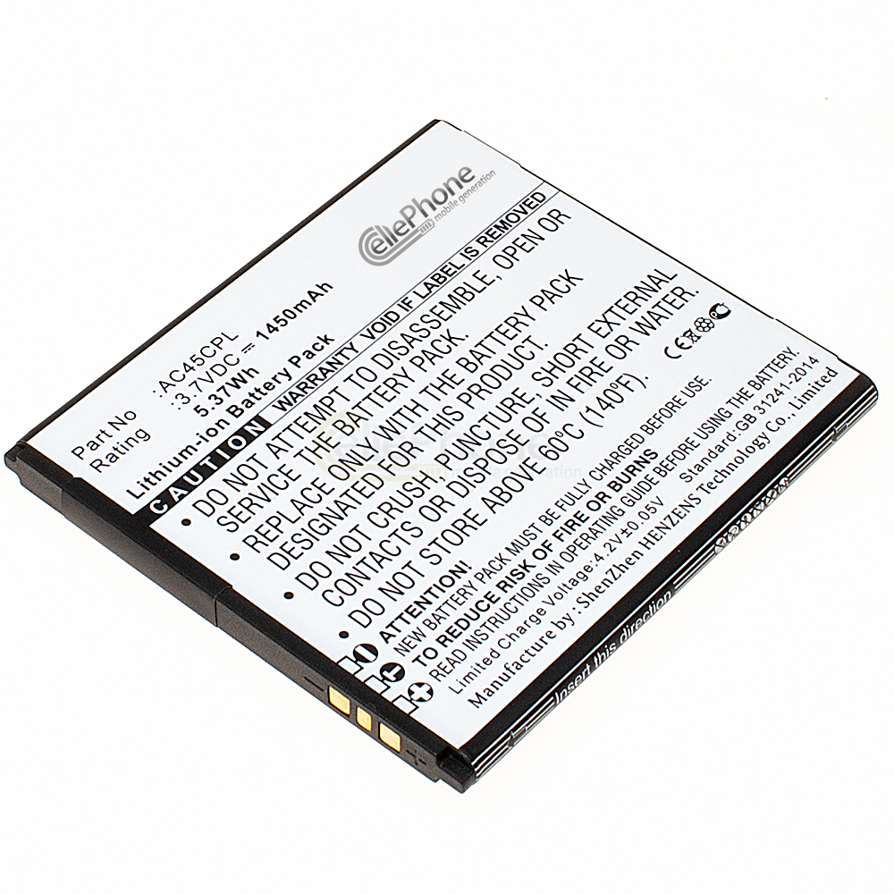 [5834] batteria Li-Ion per Archos 45c Platinum (sostituisce AC45CPL)