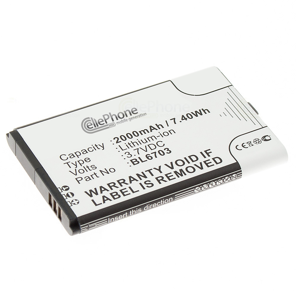 [5882] Accu Li-Ion voor Fly TS110 (vervangt BL6703)