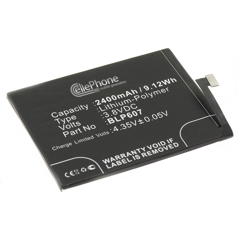 [5893] Accu Li-Polymer voor Oppo A30 (vervangt BLP607)