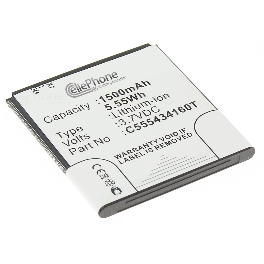Accu Li-Ion voor Blu Amour (vervangt C555434160T)