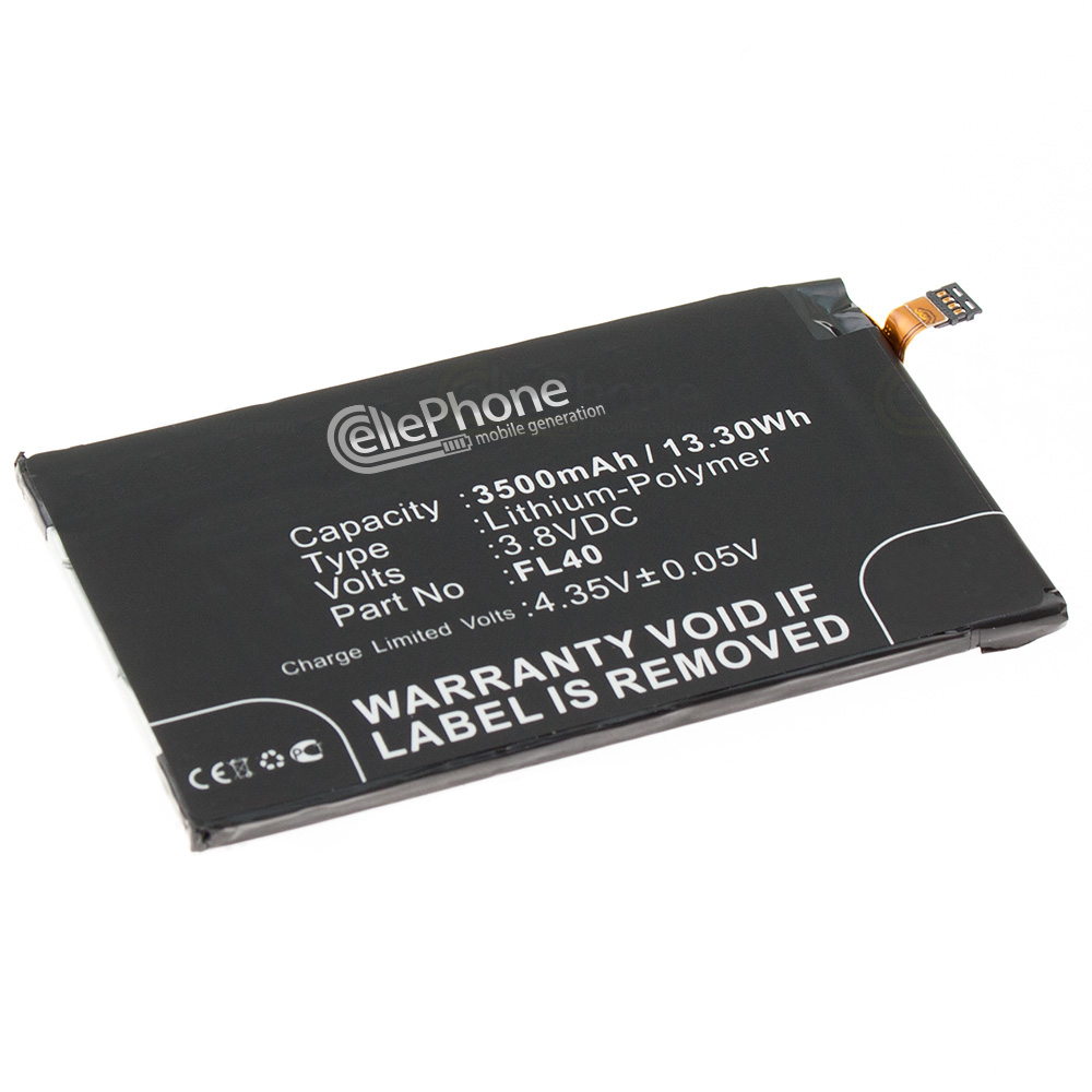 Batería Li-Polymer para Motorola Moto X 3a - Moto X Play - Droid Maxx 2 (reemplazado FL40)