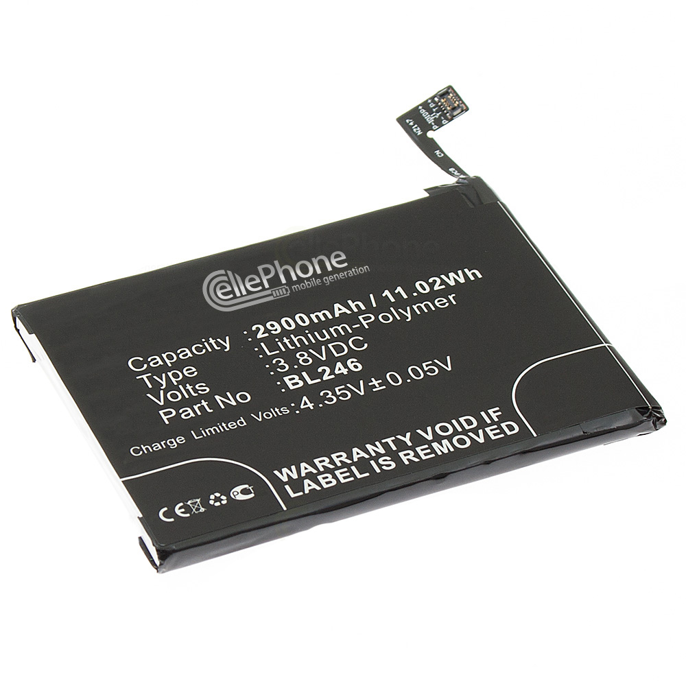 [5931] Accu Li-Polymer voor Lenovo Vibe Max Z90 (vervangt BL246)