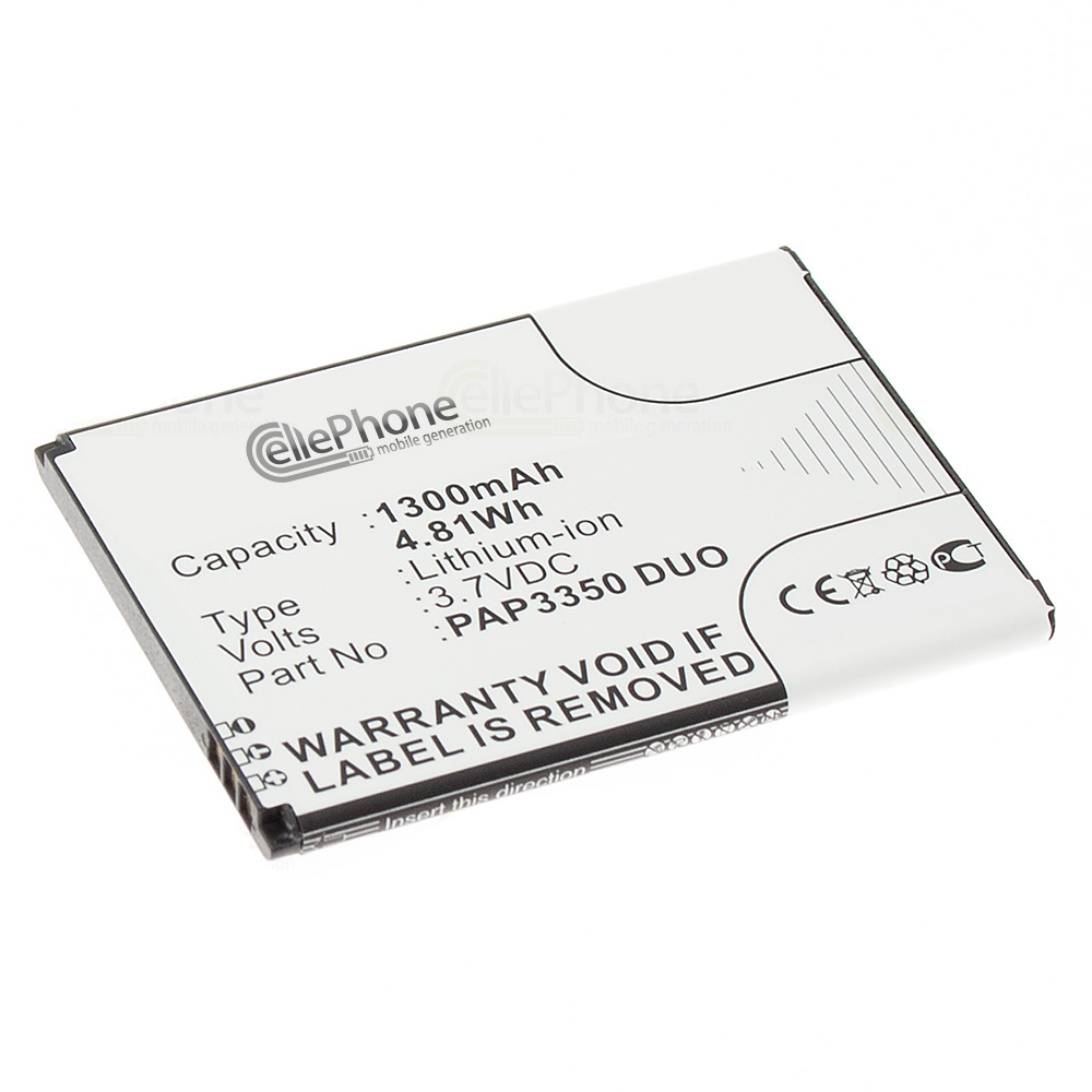 [5944] Batería Li-Ion para Prestigio MultiPhone 3350 Duo (reemplazado PAP3350 DUO)