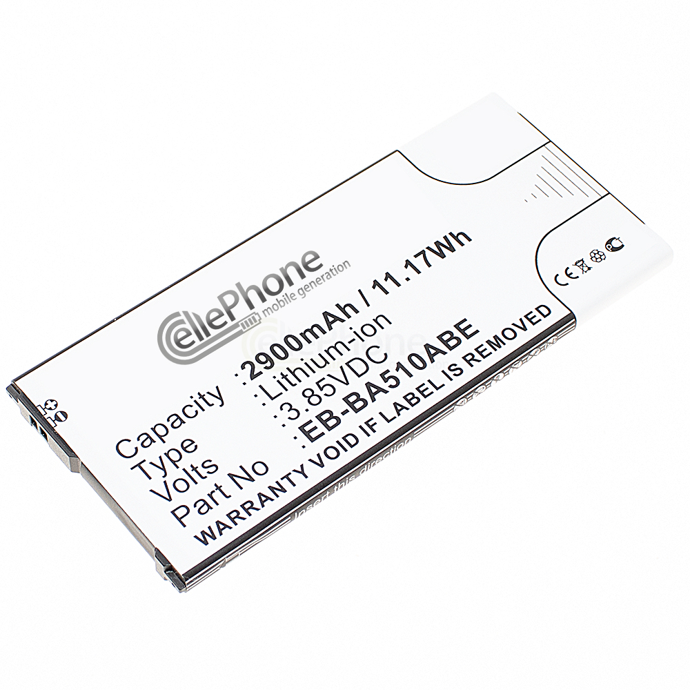 [5959] batteria Li-Ion per Samsung Galaxy A5 2016 Duos (SM-A510L) (sostituisce EB-BA510ABE)