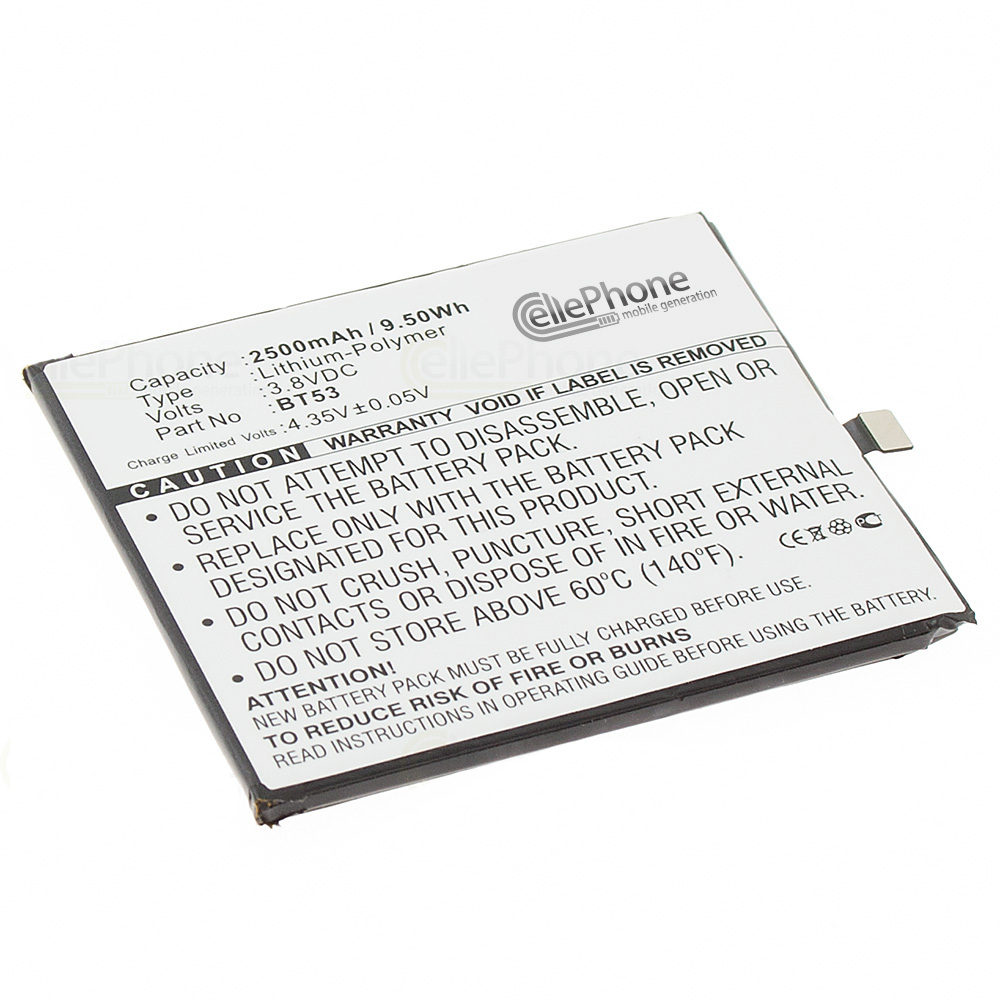 [5972] batteria Li-Polymer per Meizu Pro 6 (sostituisce BT53)