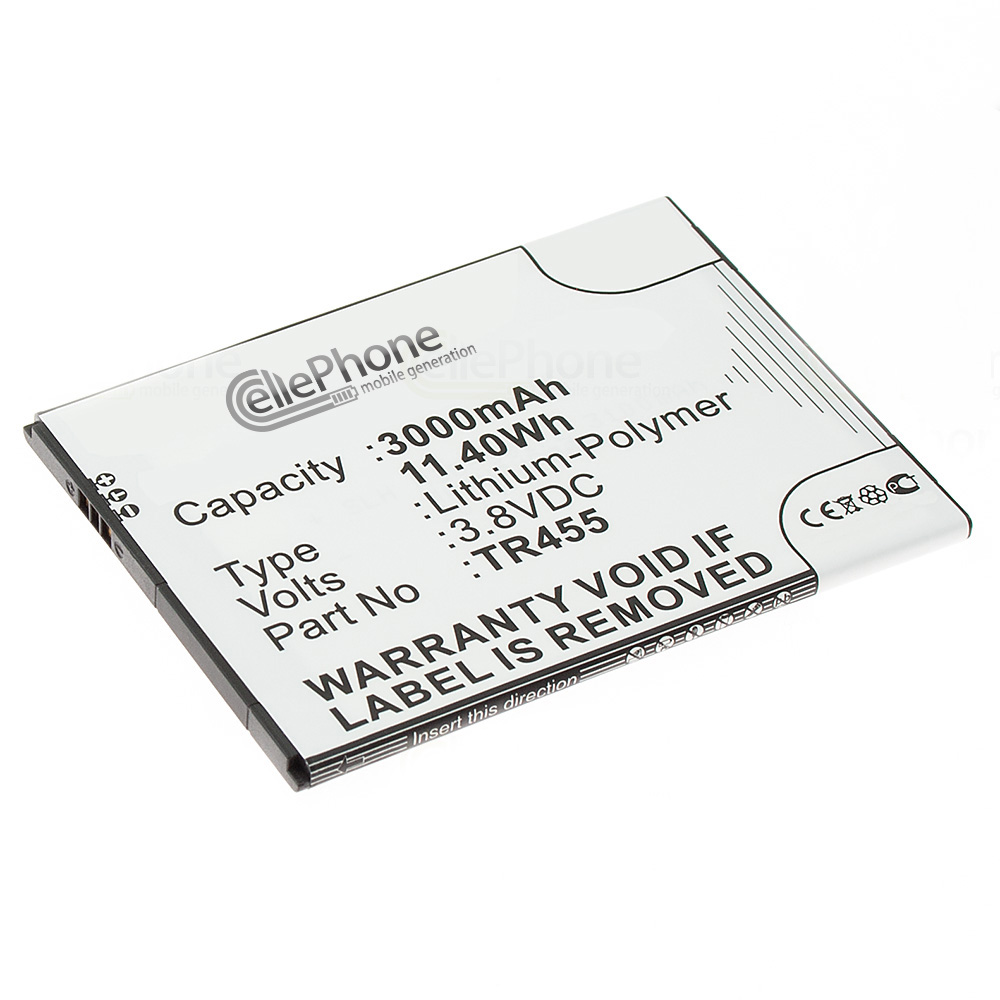 [5980] Battery Li-Polymer for Kazam Trooper 455 (replaced TR455)