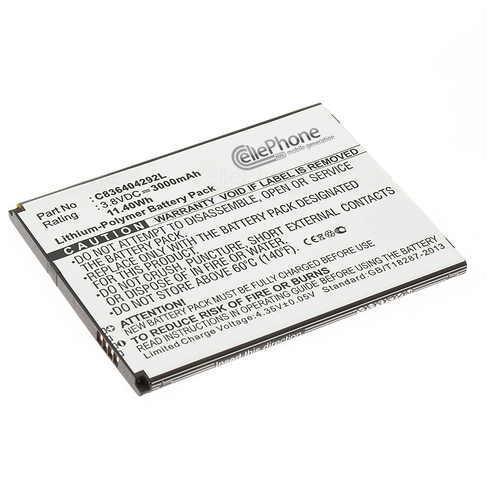 [5981] Batería Li-Polymer para Blu Dash X LTE (reemplazado C776043250T)