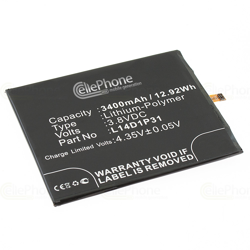 [5996] batteria Li-Polymer per Lenovo PB1-770N (sostituisce L14D1P31)