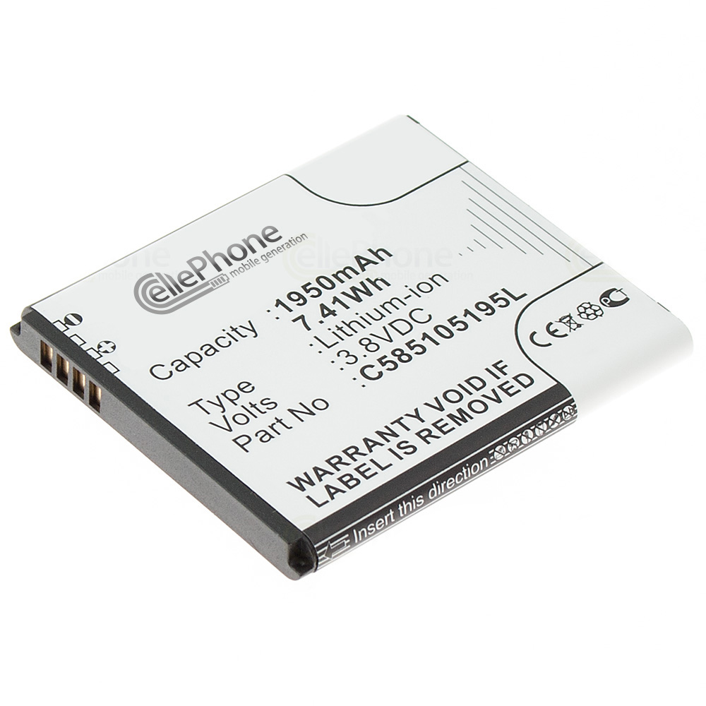[6009] Batterie Li-Ion pour Blu Win JR (remplace C585105195L)