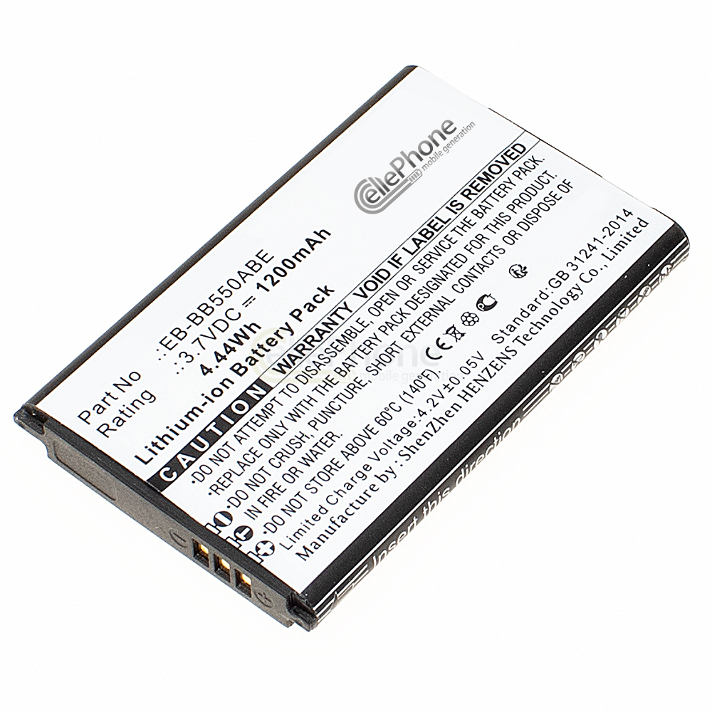 [6016] Akku Li-Ion für Samsung Xcover 550 (SM-B550) (ersetzt EB-BB550ABE)