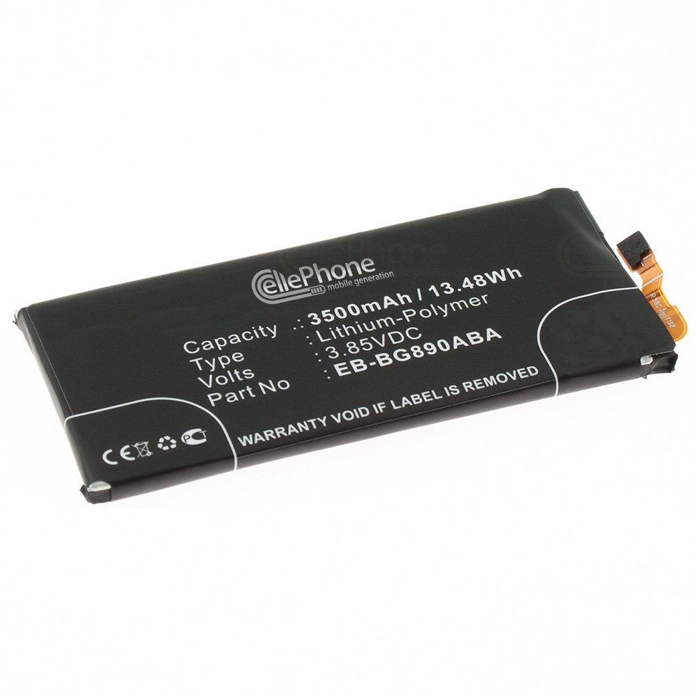 Battery Li-Polymer for Samsung Galaxy S6 Active (SM-G890) (replaced EB-BG890ABA)