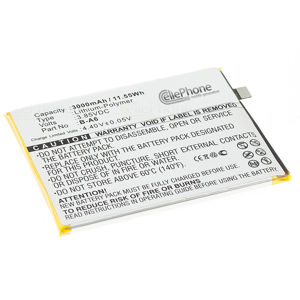 [6059] batteria Li-Polymer per BBK Vivo X7 (sostituisce B-A6)