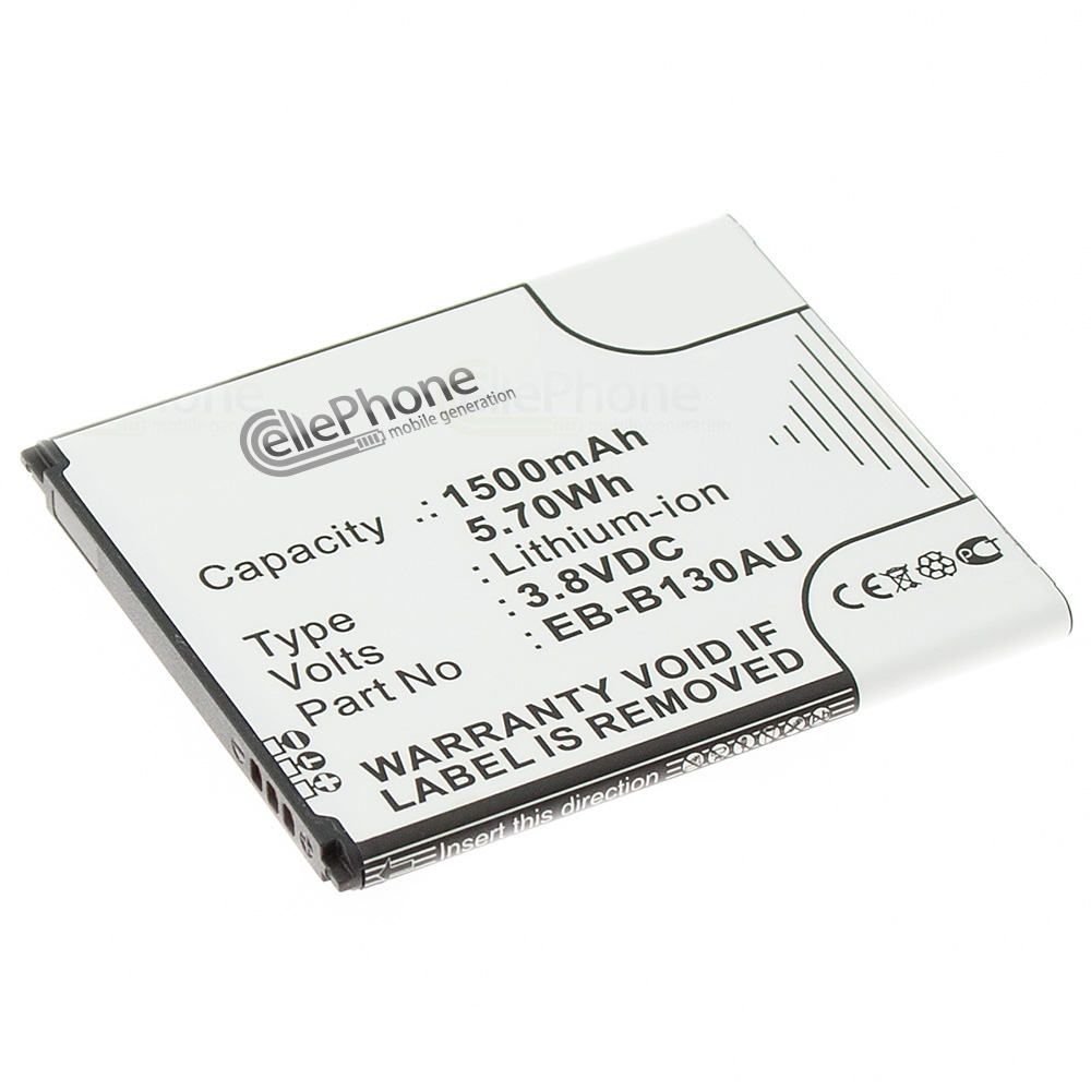 [6062] Batterie Li-Ion pour Samsung GreatCall Touch 3 (SM-310) (remplace EB-B130AE)