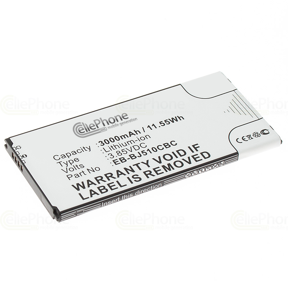 Batería Li-Ion para Samsung Galaxy J5 2016 (SM-J510) (reemplazado EB-BJ510CBC)