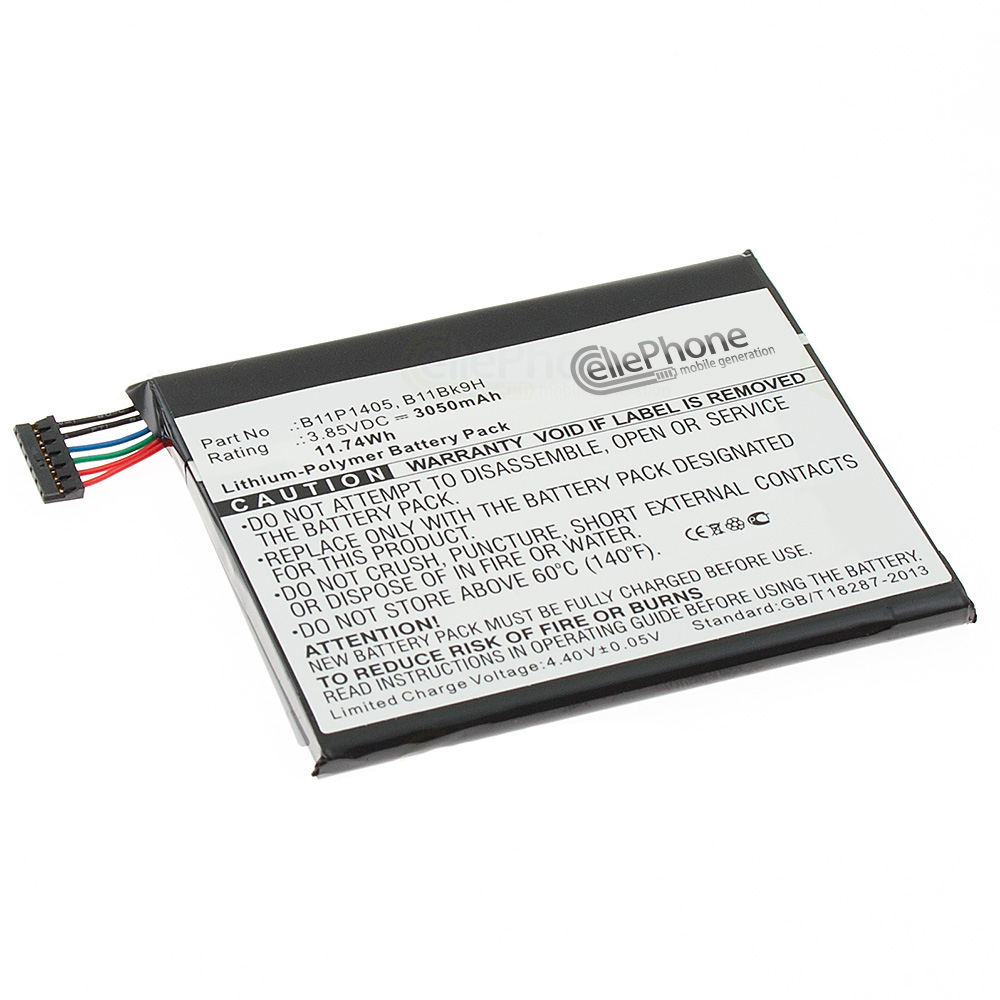 [6082] Batterie Li-Ion pour Asus MeMO Pad 7 ME70CX (remplace B11Bk9H)