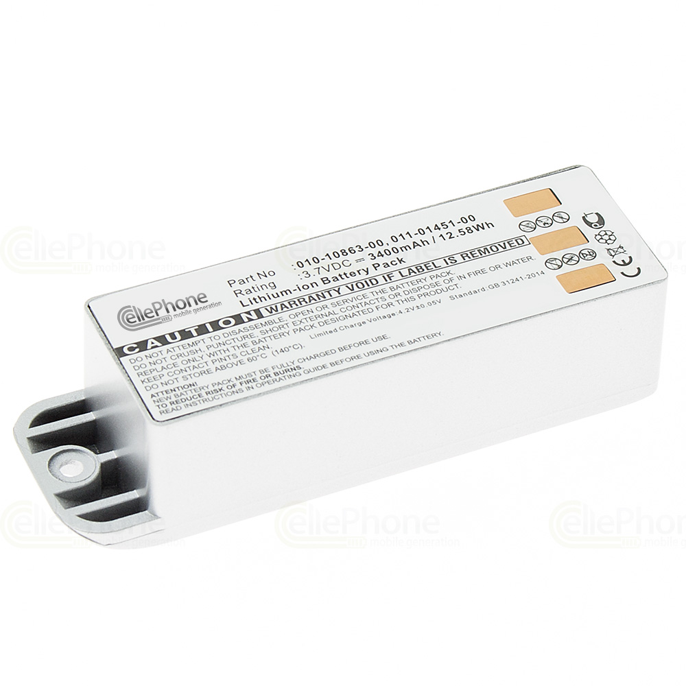 batteria Li-Ion per Garmin Zumo 400 450 500 550 (sostituisce 010-10863-00) - 3400mAh / 3,7V