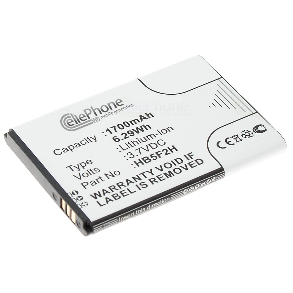 [6098] Accu Li-Ion voor Huawei E5330 E5336 E5372 E5373 E5375 (vervangt HB5F2H)