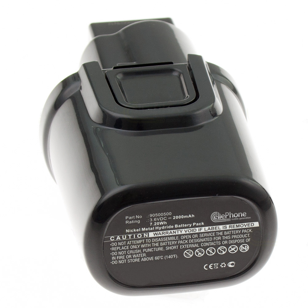 [6110] Batería Ni-MH para Black & Decker FS360 (reemplazado 90500500) - 2000 mAh