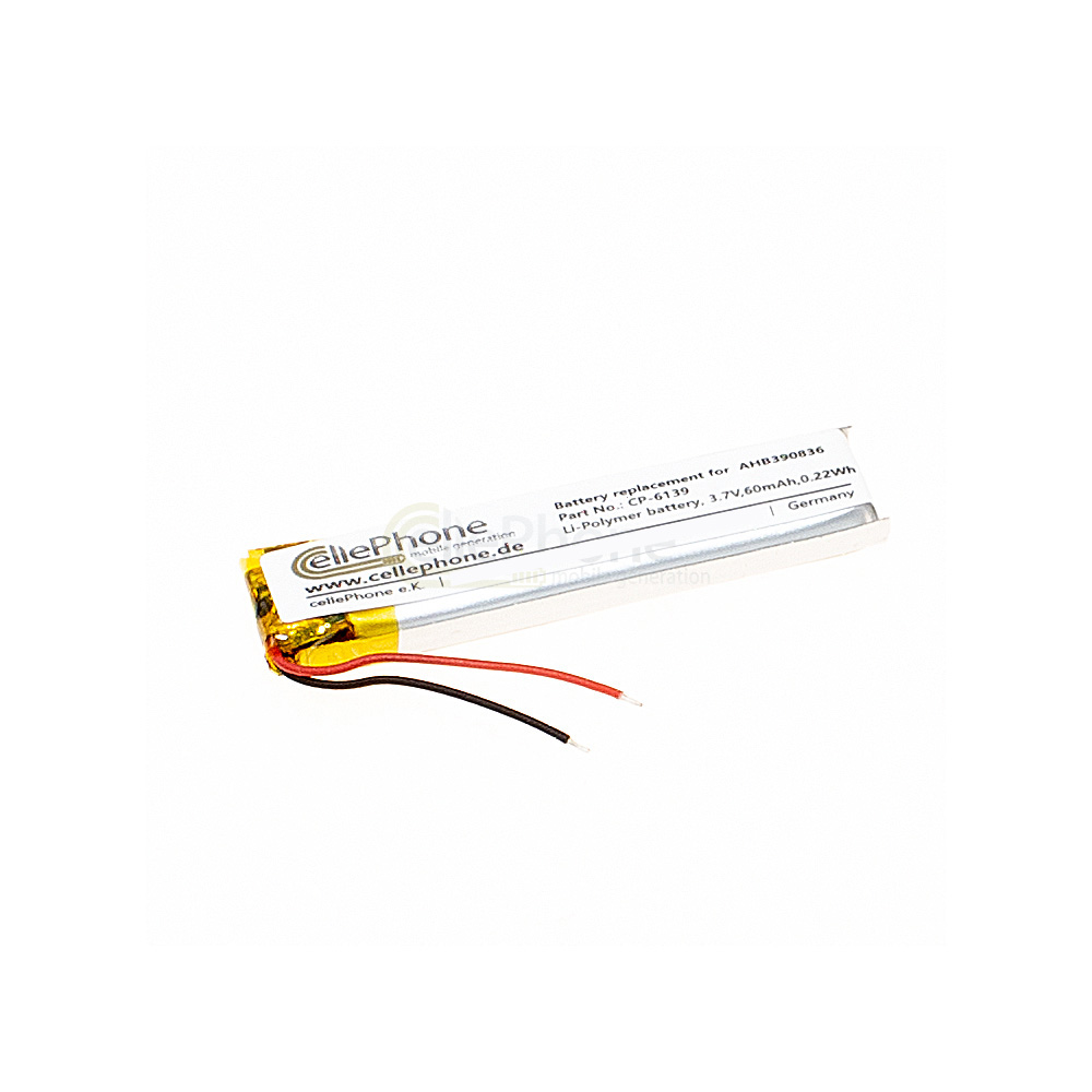 Batterie Li-Polymer pour Jabra Sport Stereo (remplace AHB390836)