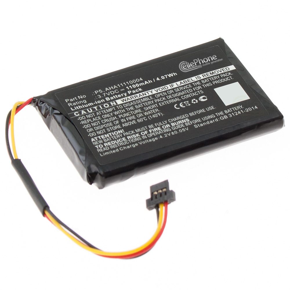 [6144] Akku Li-Ion für TomTom Go 510 520 WiFi 4FA50 (ersetzt AHA11110004)