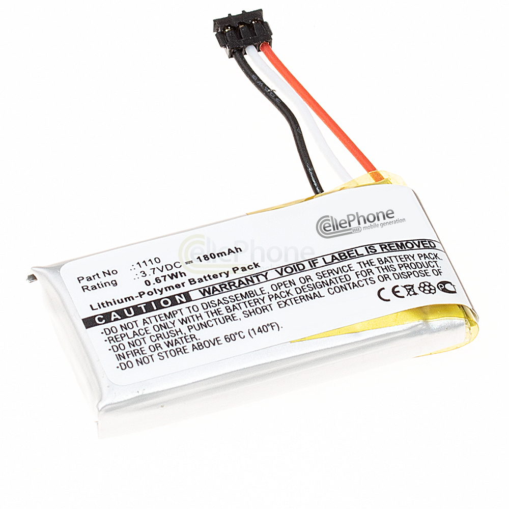 [6147] Batería Li-Polymer para Logitech H600 981-000341 (reemplazado 1110)