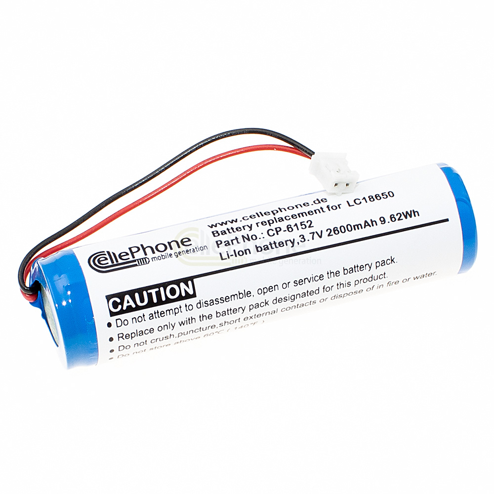 [6152] Accu Li-Ion voor Nvidia P2570 / Shield (vervangt LC18650) - 2600mAh